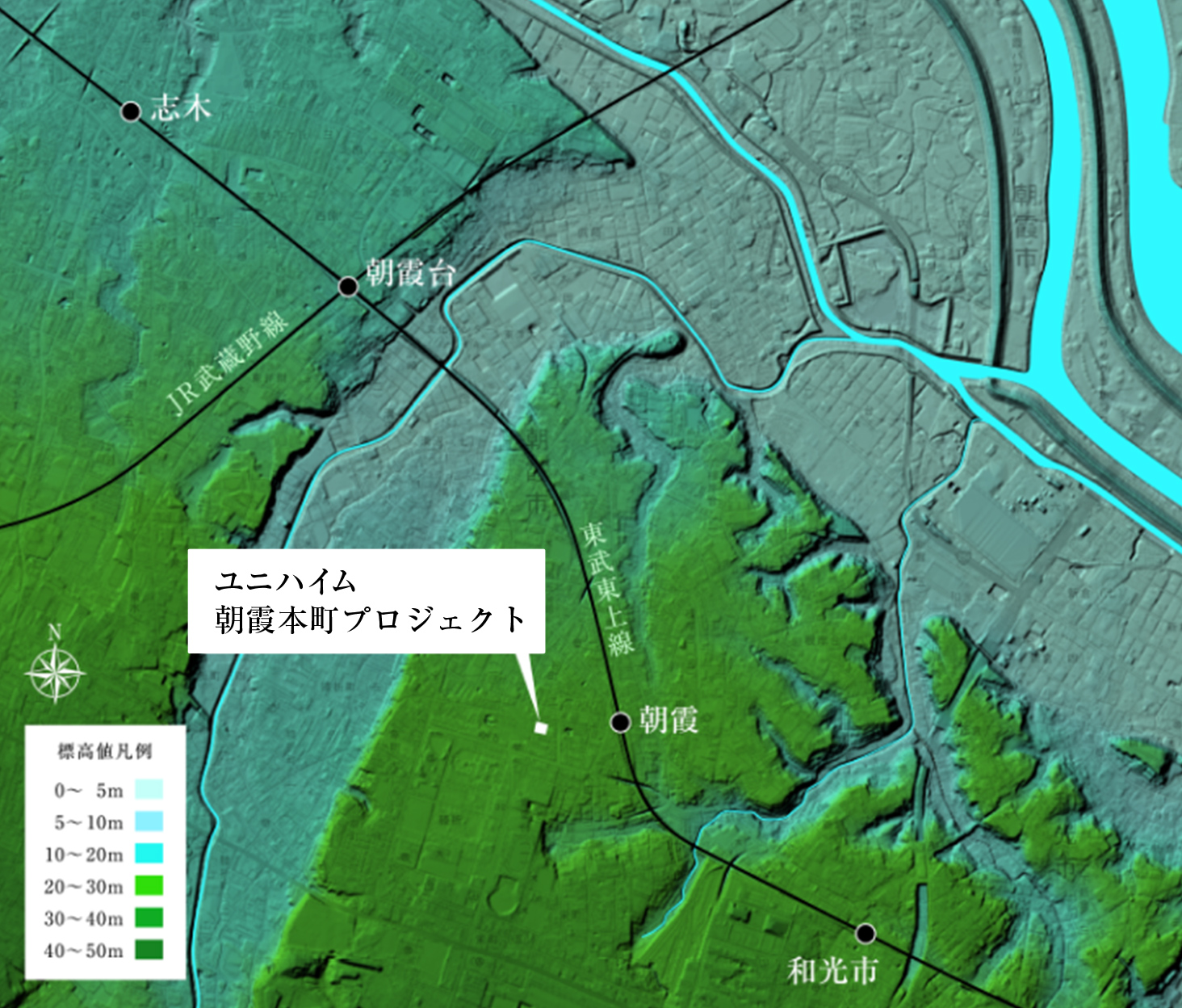 出典:国土交通省ホームページ「デジタル標高地形図(2025年1月)」 https://maps.gsi.go.jp/help/intro/looklist/3-hyoko.html